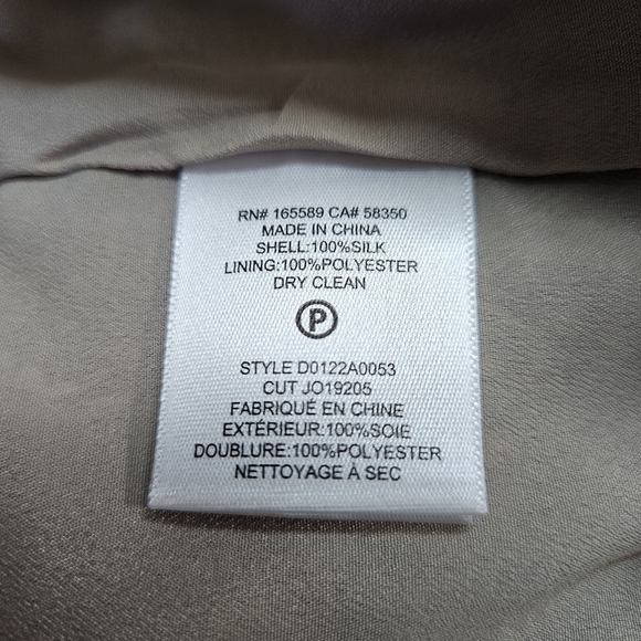 NEW Joie Aminah Silk Smocked Dress Tuffet Multi Medium - Picture 6 of 6